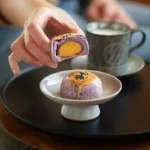 xuanma purple yam egg yolk with tea